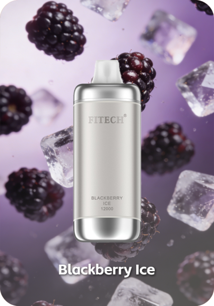 Fitech Aura 12000 Puffs Blackberry Ice Disposable Vape Australia