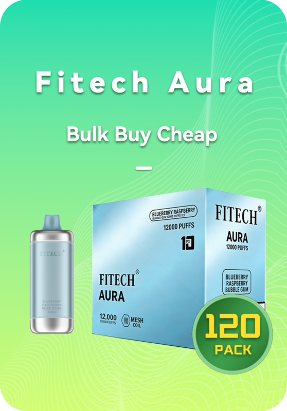 Fitech Aura 12000 Puffs Bulk 120 Pack Bundle Australia Wholesale