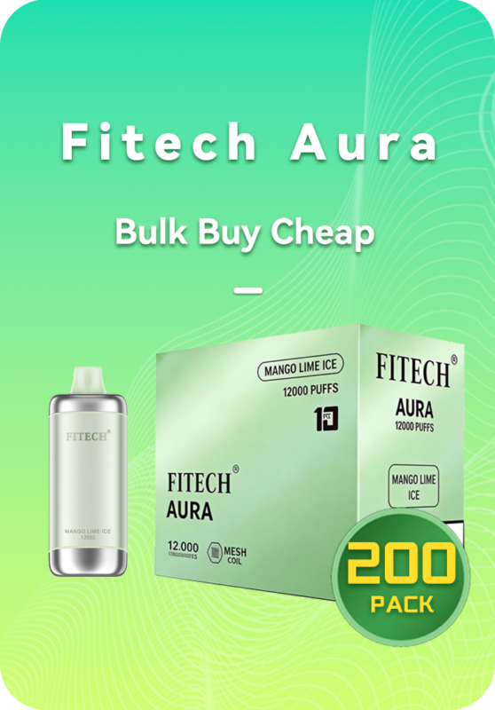 Fitech Aura 12000 Puffs Bulk 200 Pack Bundle Australia Wholesale