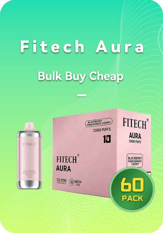 Fitech Aura 12000 Puffs Bulk 60 Pack Bundle Australia Wholesale