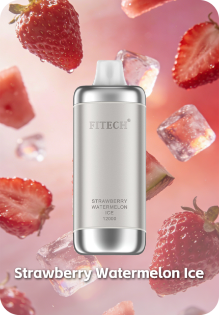 Fitech Aura 12000 Strawberry Watermelon Ice Smart Display Vape AU