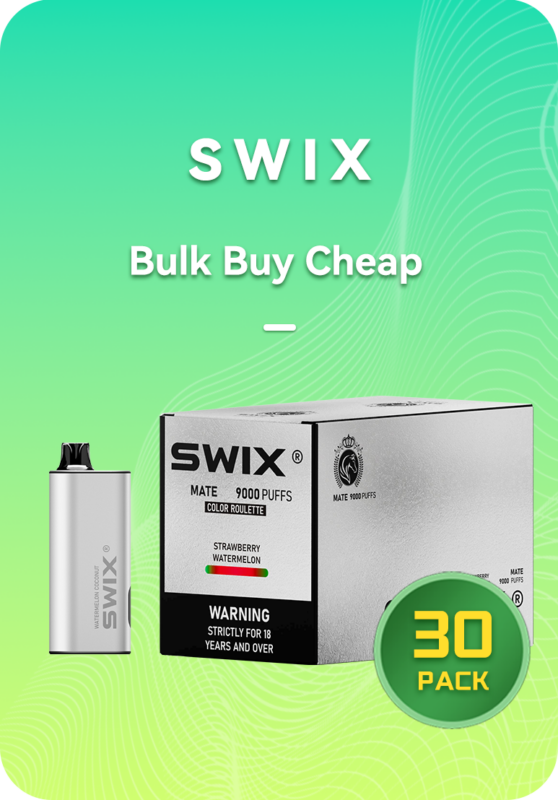 SWIX 9K BULK 30 PACK 22ml e-liquid 2550mAh battery wholesale Australia