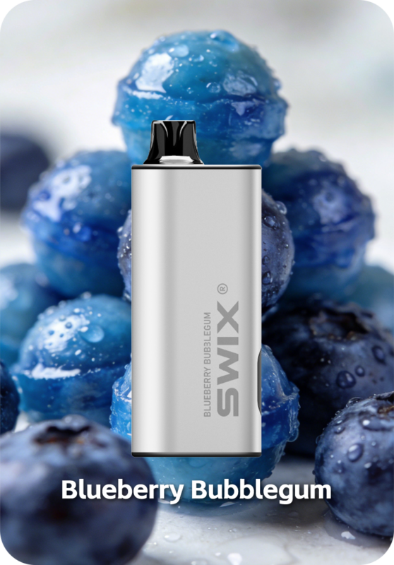 Blueberry Bubblegum SWIX 9K 22ml e-liquid 2550mAh battery vape Australia
