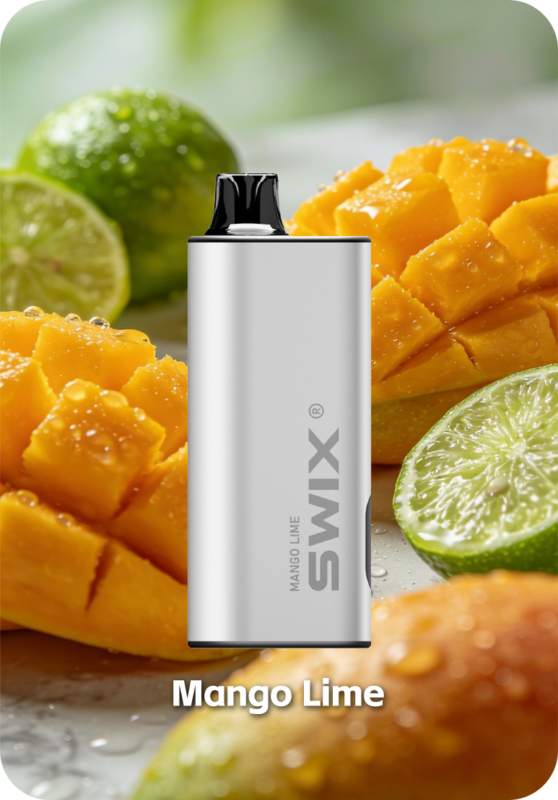 Mango Lime SWIX 9K 22ml e-liquid 2550mAh battery vape Australia