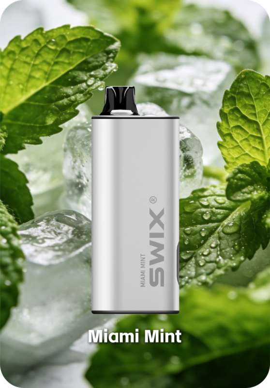 Miami Mint SWIX 9K 22ml e-liquid 2550mAh battery vape Australia