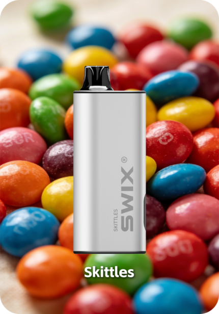 Skittles SWIX 9K 9000 puffs disposable vape Australia rainbow candy