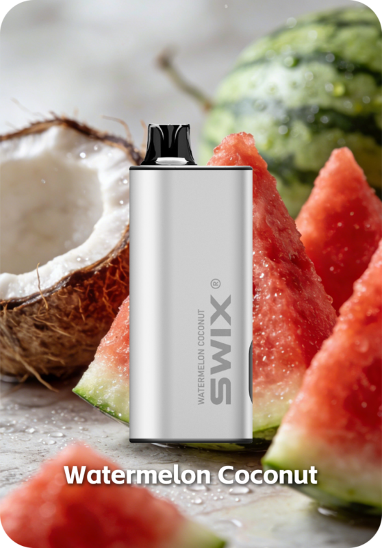 Watermelon Coconut SWIX 9K 9000 puffs disposable vape Australia