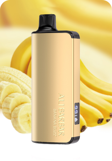 Banana Buzz ALIBARBAR 9K Australia 9000 Puffs Best Wholesale Price