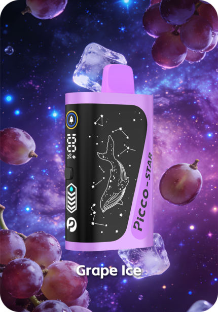 Grape Ice PICCO STAR 40K Australia Quad Mesh Coil 40000 Puffs