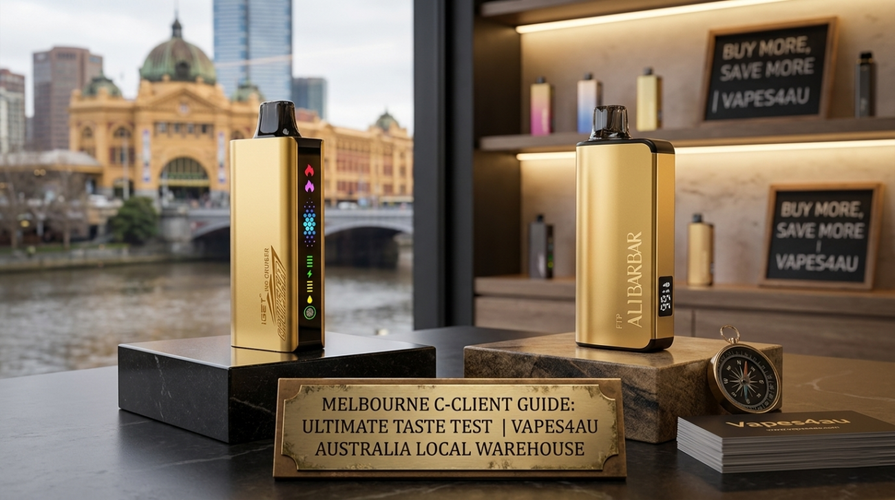 Fastest Vape Delivery Melbourne Same Day IGET 12K Alibarbar 9K