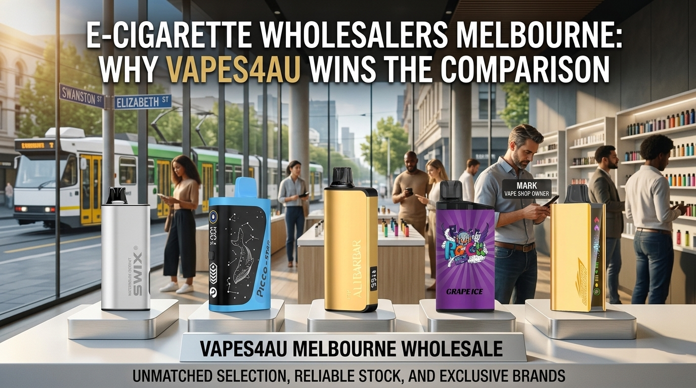 Vapes4au vs vapeaus E-cigarette Wholesalers Melbourne Comparison