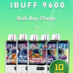 IBUFF 9600 Bulk 10 Pack Australia Wholesale 9600 Puffs