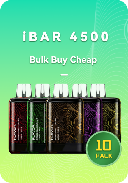 IBAR 4500 Bulk 10 Pack Australia Wholesale Vape 4500 Puffs