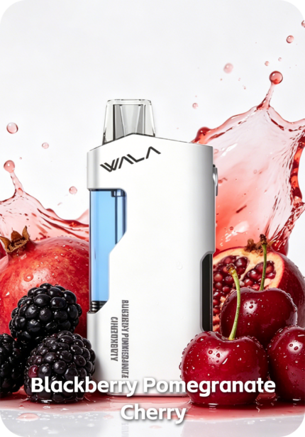 WALA YO 18K Blackberry Pomegranate Cherry Australia Dual Mesh Coil 18000 Puffs
