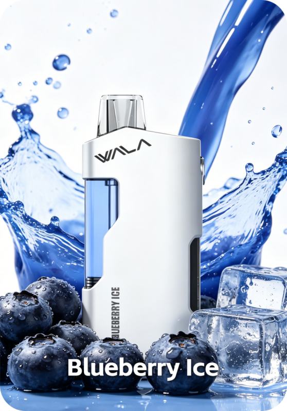 WALA YO 18K Blueberry Ice Australia Dual Mesh Coil 18000 Puffs