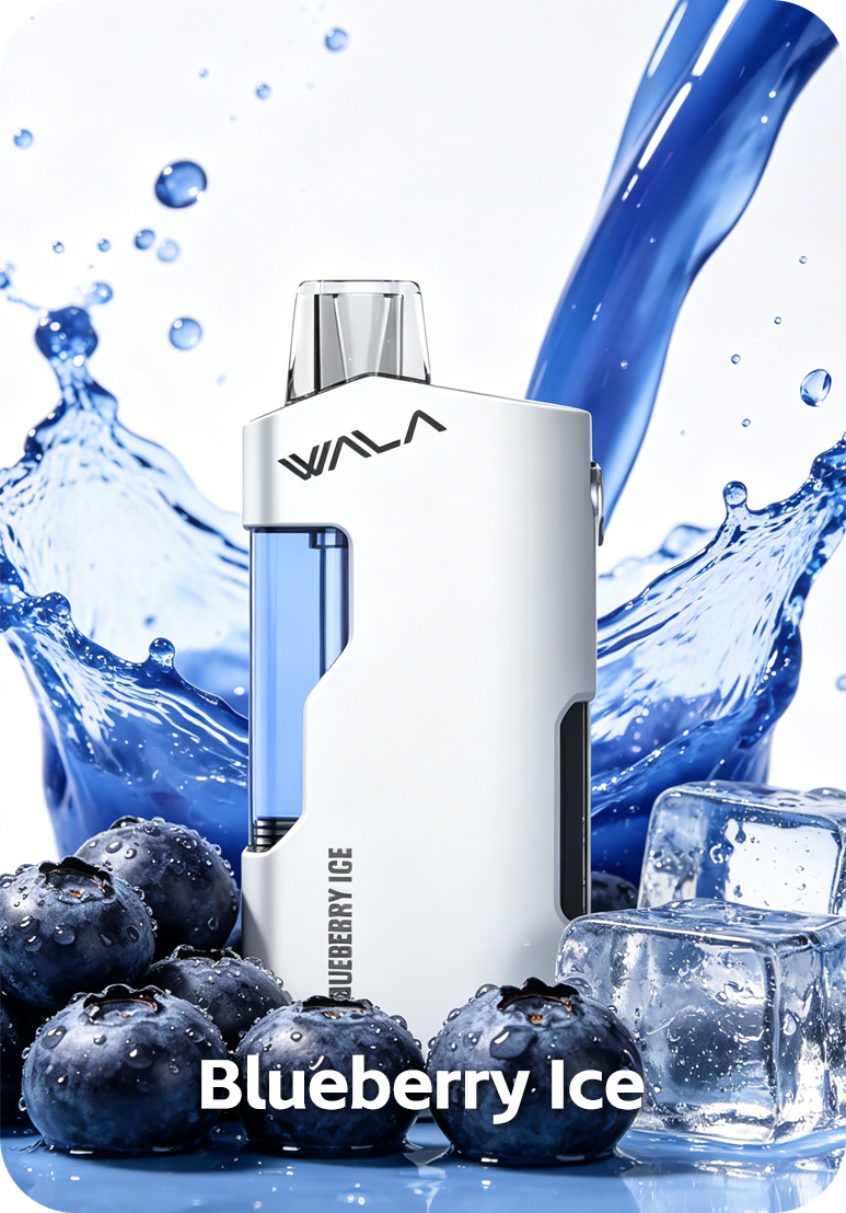 Blueberry Ice WALA YO 18000 WALA YO 18K Blueberry Ice Australia Dual Mesh Coil 18000 Puffs
