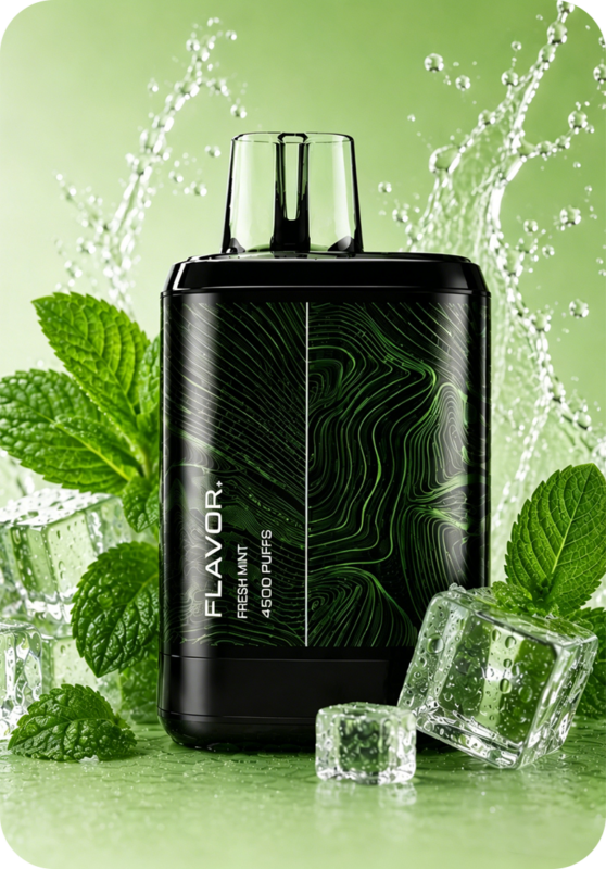 Fresh Mint IBAR 4500 Australia 4500 Puffs Mesh Coil Vape Best Price