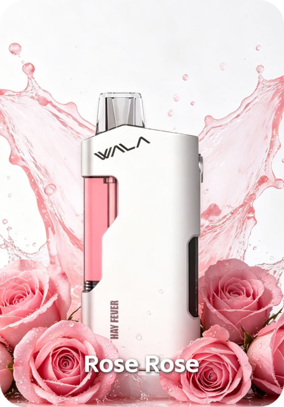 WALA YO 18K Hay Fever Rose Fragrance Australia Dual Mesh 18000 Puffs
