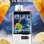 Lemon Tea Ice Ibuff 9600 Australia Mesh Coil 9600 Puffs Iced Beverage Vape