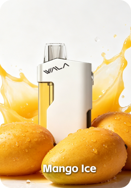 WALA YO 18K Mango Ice Australia Dual Mesh 18000 Puffs Disposable Vape