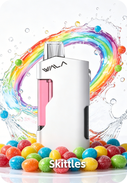 WALA YO 18K Skittles Australia Dual Mesh 18000 Puffs Rainbow Candy Vape